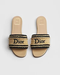 Dioriviera Dior Woven Slide