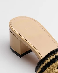 Dioriviera Dior Woven Heeled Slide