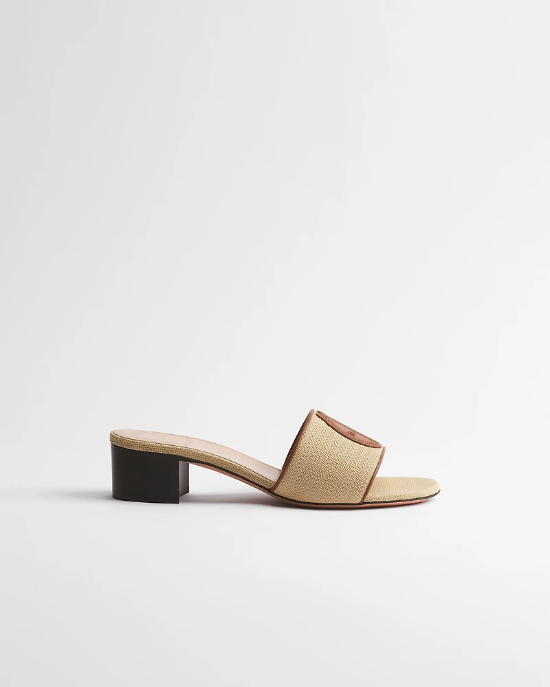 Dioriviera Dior Médaillon Heeled Slide