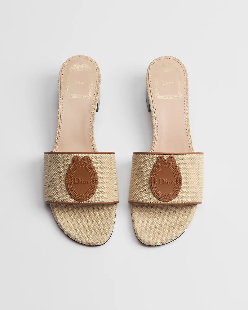 Dioriviera Dior Médaillon Heeled Slide