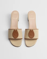 Dioriviera Dior Médaillon Heeled Slide