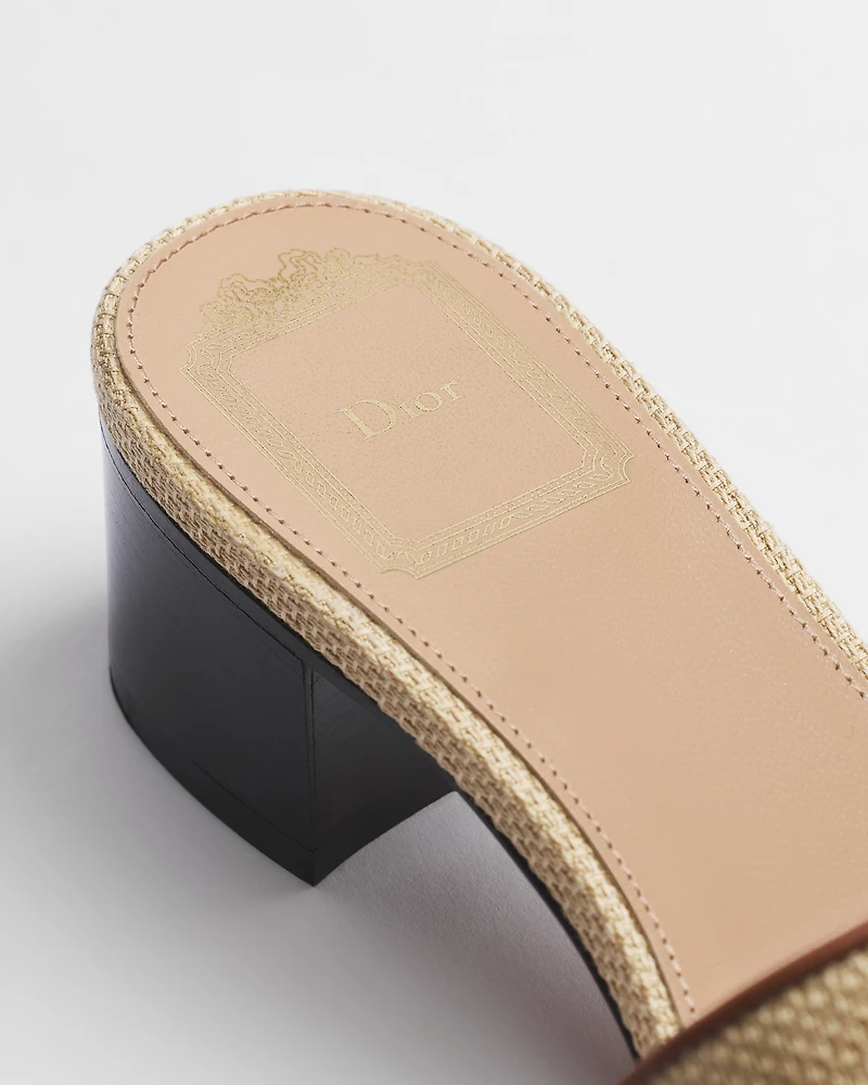 Dioriviera Dior Médaillon Heeled Slide