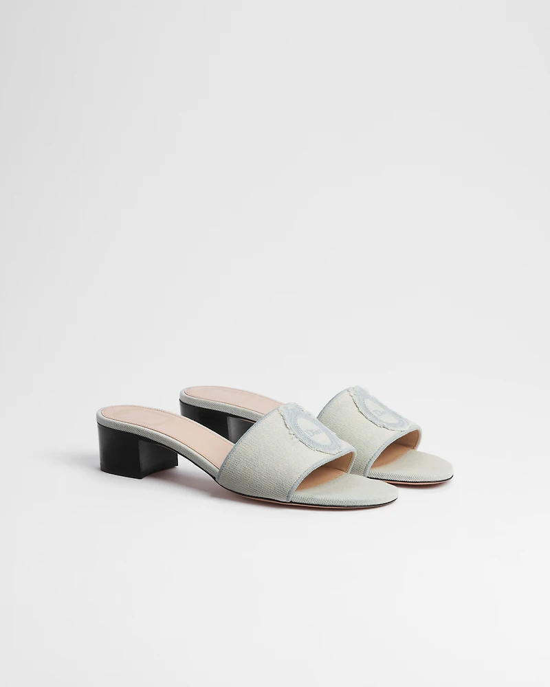 Dior Médaillon Heeled Slide
