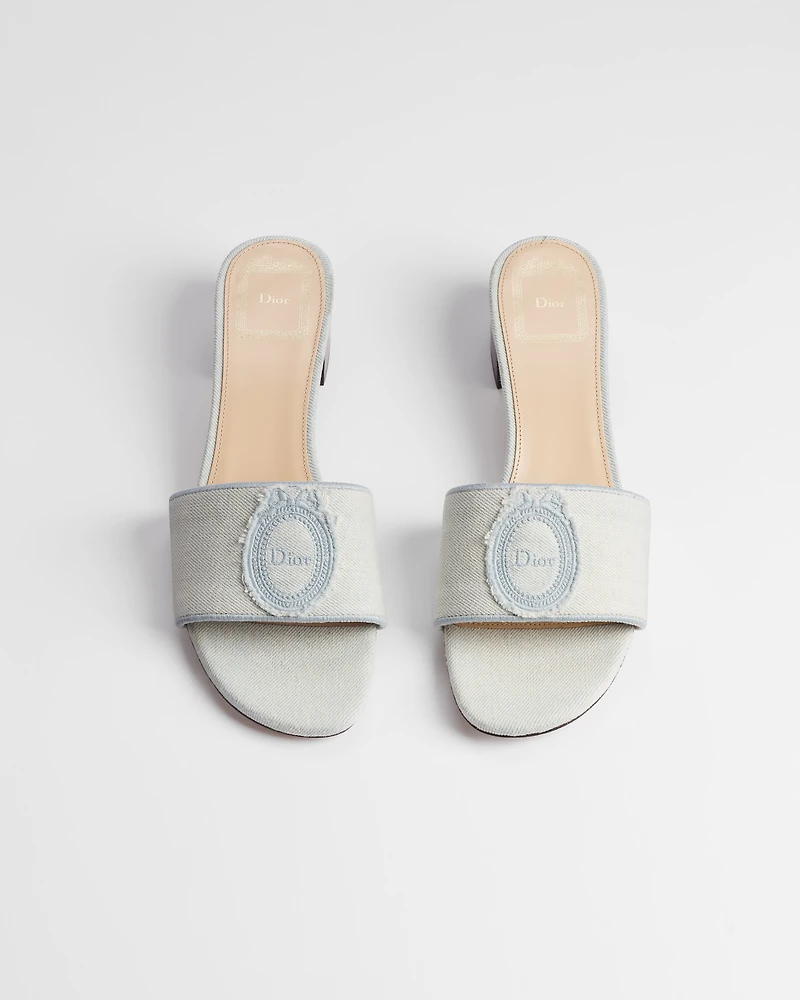 Dior Médaillon Heeled Slide