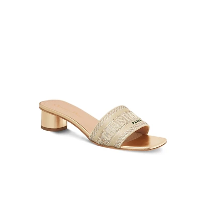 Dior Or Dway Heeled Slide