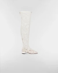Naughtily-D Heeled Thigh Boot