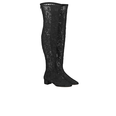 Naughtily-D Heeled Thigh Boot