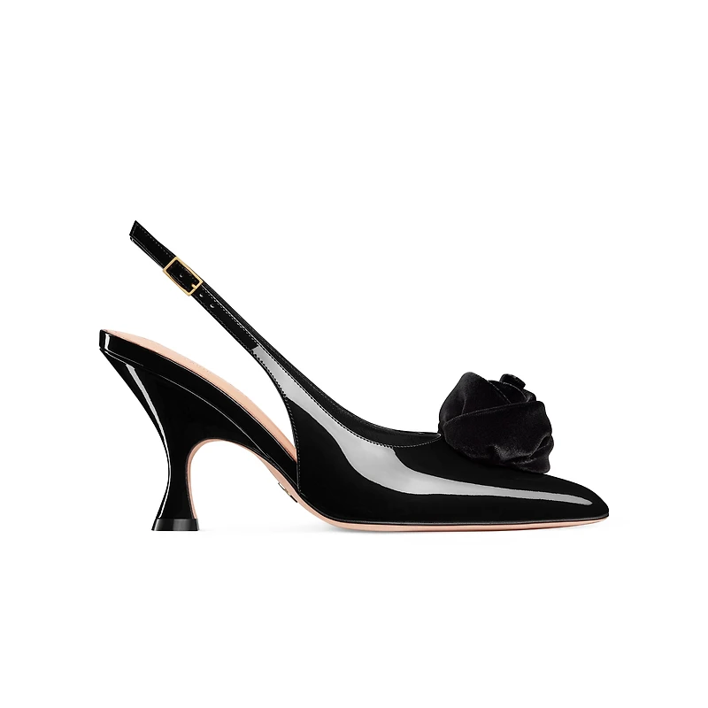 Rose Dior Slingback Pump