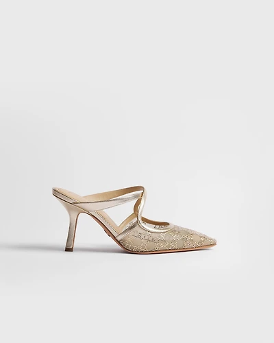 Dior Or Capture Heeled Mule