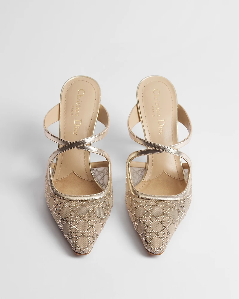 Dior Or Capture Heeled Mule