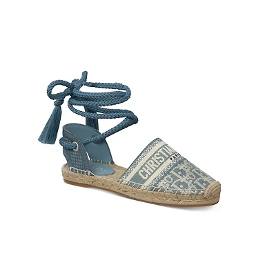 Dior Granville Lace-Up Espadrille