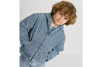Kids' Zip-Up Hooded Jacket