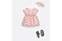 Baby Fitted Flared Dress