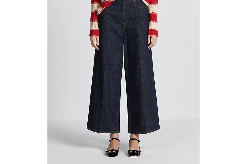 Dior 8 Flared Cropped Jeans, D07