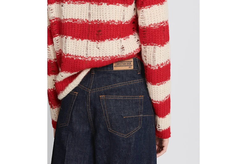 Dior 8 Flared Cropped Jeans, D07