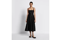 Flared Mid-Length Dress