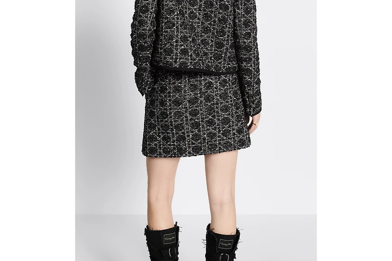 Macrocannage Miniskirt