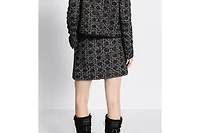 Macrocannage Miniskirt
