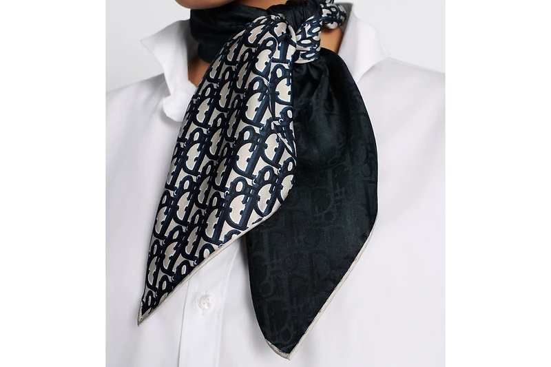 Dior Oblique 70 Square Scarf