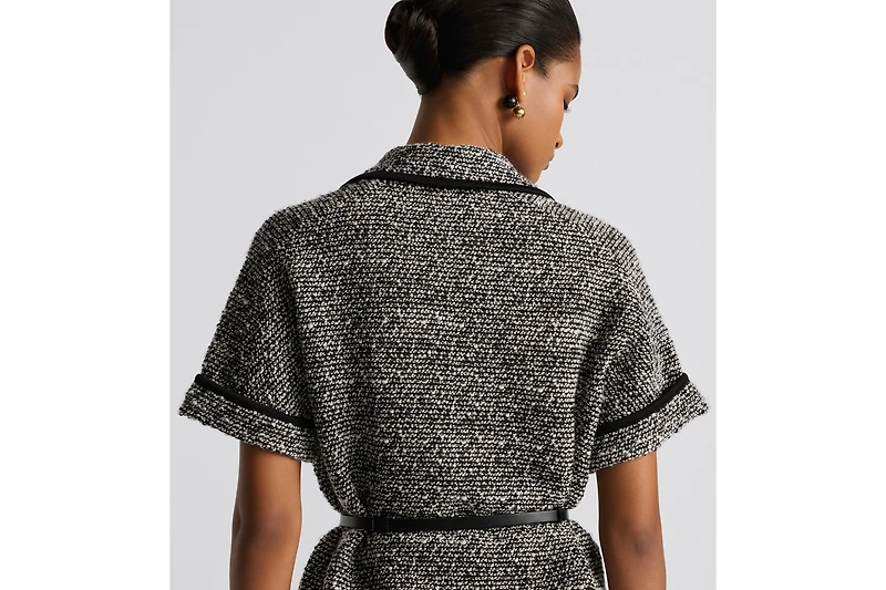 Short-Sleeved Belted Jacket