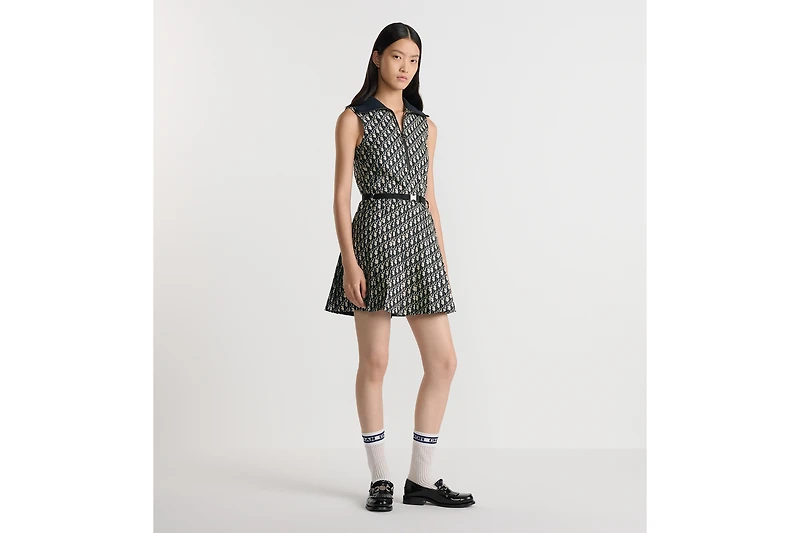 Pleated Short Dress