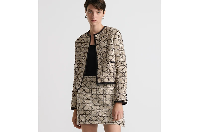 Cannage Cropped Jacket