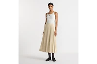 Dior Or Mid-Length Pleated Skirt