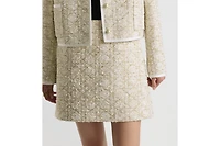 Dior Or Macrocannage Miniskirt