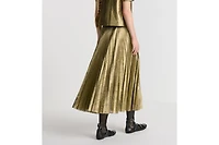 Dior Or Mid-Length Pleated Skirt