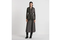 Flared Mid-Length Skirt