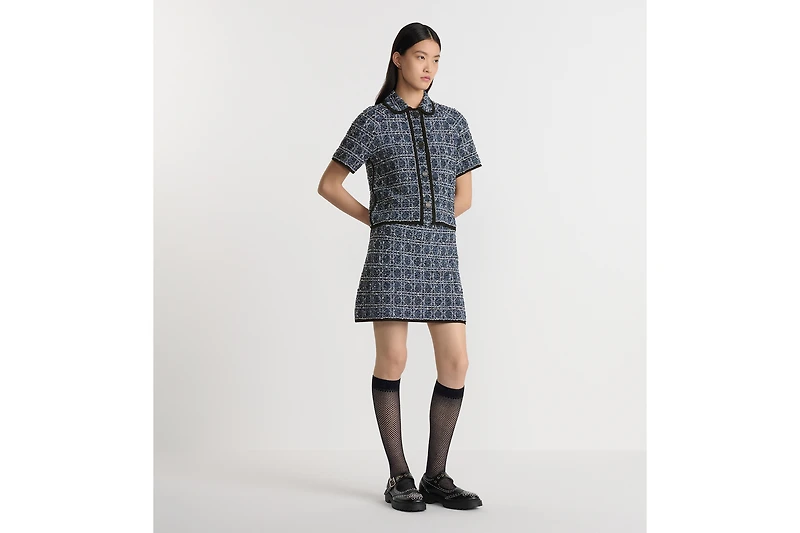 Cannage Miniskirt