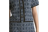 Short-Sleeved Cannage Jacket