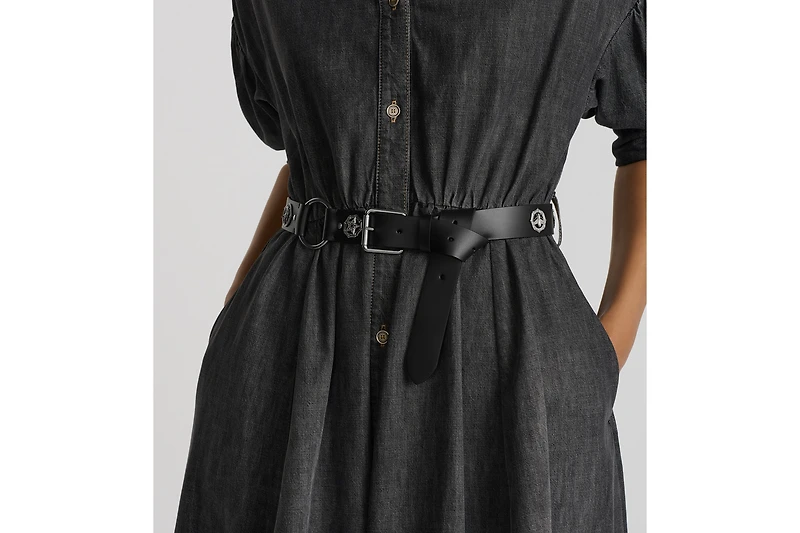 Flared Mid-Length Dress