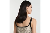 Short Flared Cannage Dress
