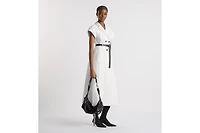 Mid-Length Belted Dress