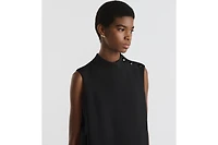 Short Dress with CD Buttons