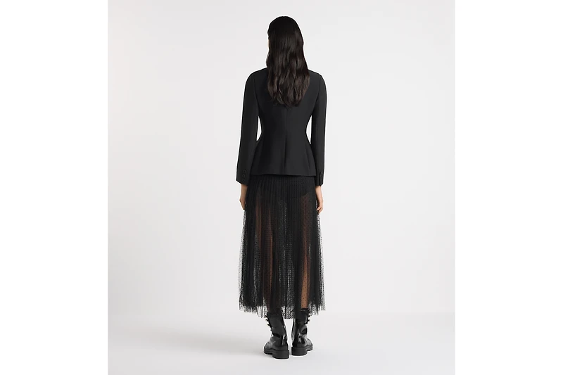 Mid-Length Pleated Skirt