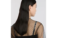 Sheer Blouse with Plastron