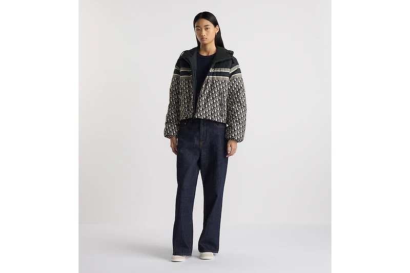 Reversible Cropped Puffer Jacket