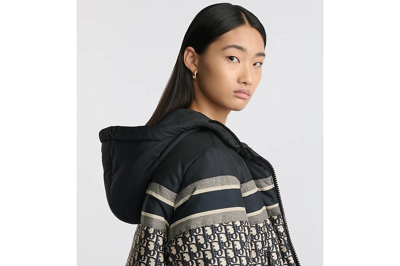 Reversible Cropped Puffer Jacket
