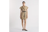 Short Belted Dress