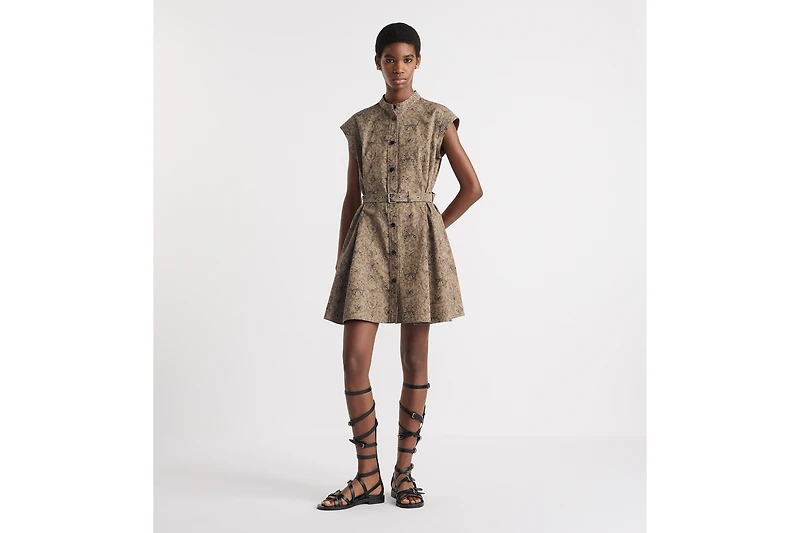 Short Belted Shirtdress