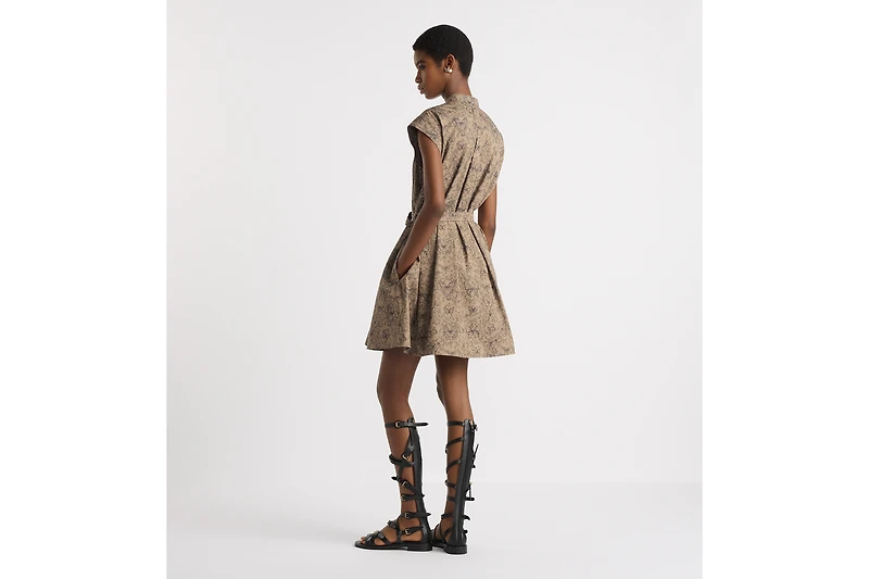 Short Belted Shirtdress