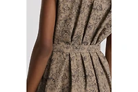 Short Belted Shirtdress