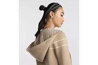 Reversible Zipped Cardigan with Hood