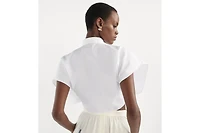 Dioriviera Tied Cropped Blouse