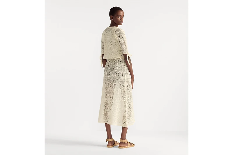 Dioriviera Mid-Length Flared Skirt