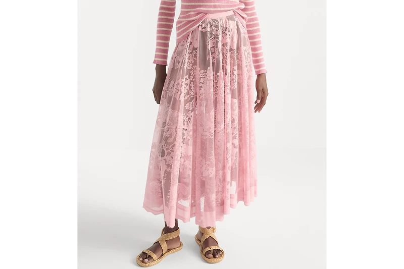 Dioriviera Mid-Length Flared Skirt