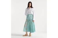 Dioriviera Mid-Length Flared Skirt
