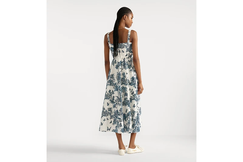 Dioriviera Mid-Length Flared Dress